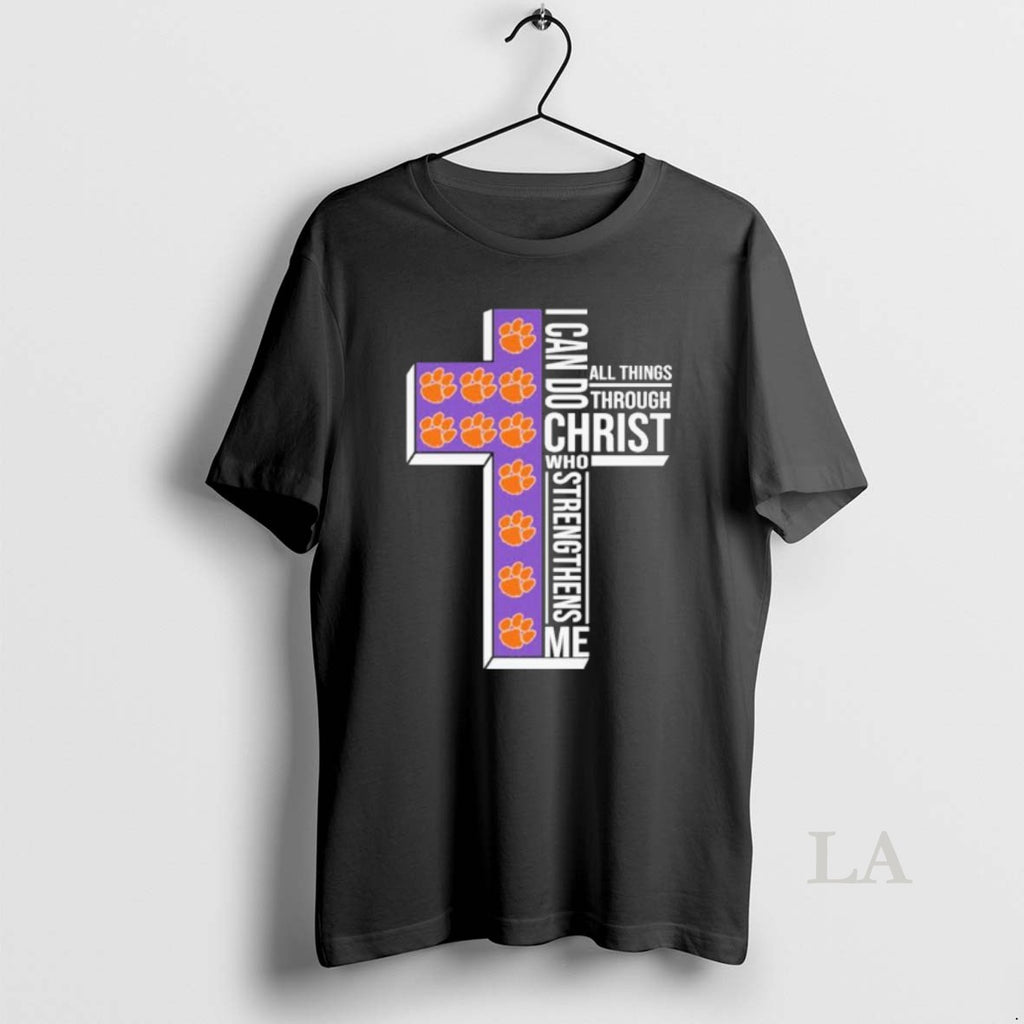 Original I Can Do All Things Faith And Sports Clemson Tigers College Basketball T-Shirts, Hoodie, Sweatshirt