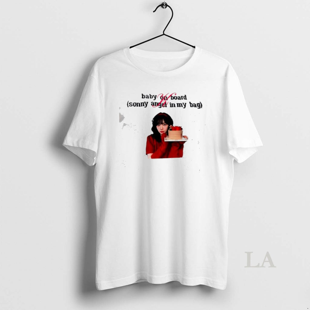 Original Katarina Baby On Board Sonny Angel In My Bag T-Shirts, Hoodie, Sweatshirt | RetroVerseTees.com