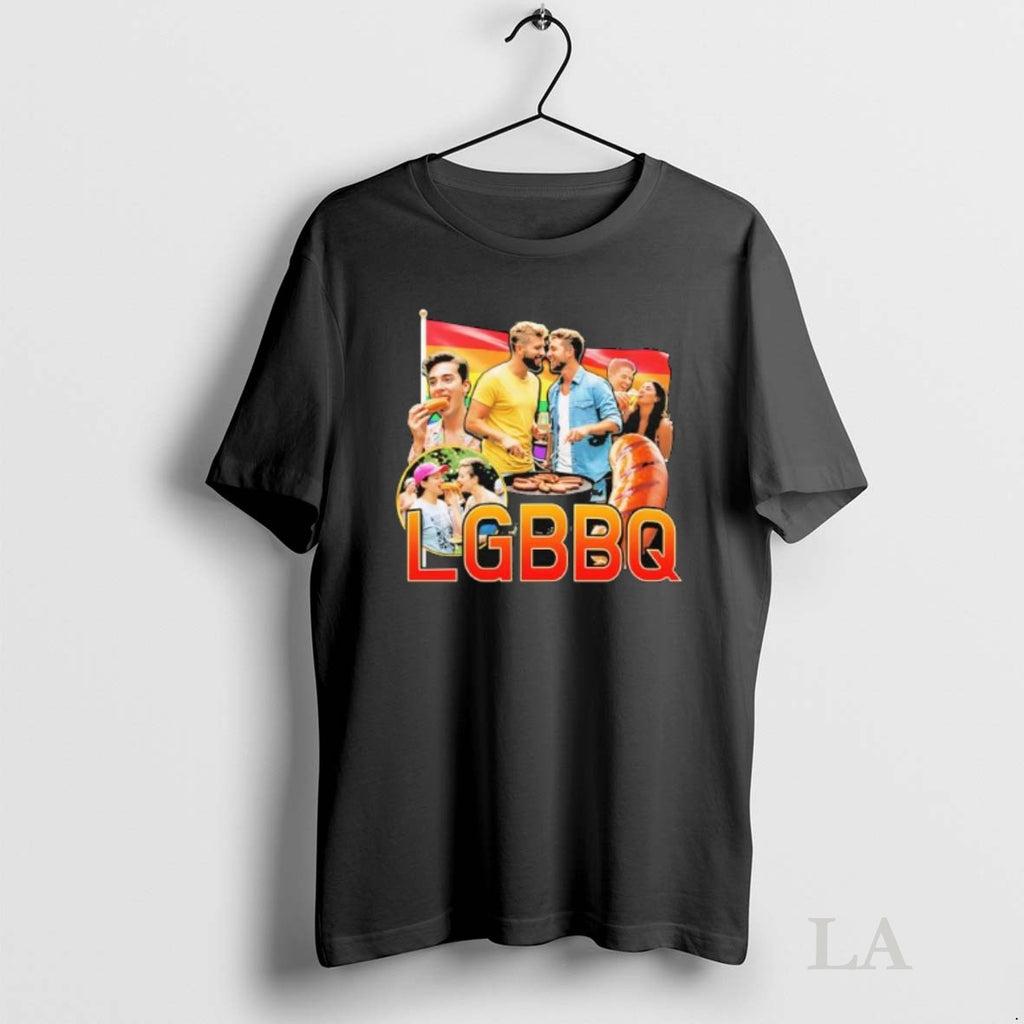 Original Lgbt Flag Vintage Lgbbq Graphic