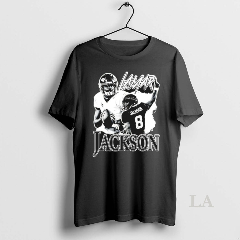 Original Lamar Jackson Baltimore Ravens Quarterback Graphic T-Shirts, Hoodie, Sweatshirt | RetroVerseTees.com