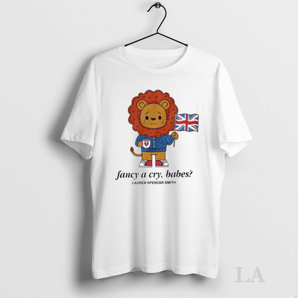 Original Lion With England Flag Fancy A Cry Babes Lauren Spencer Smith