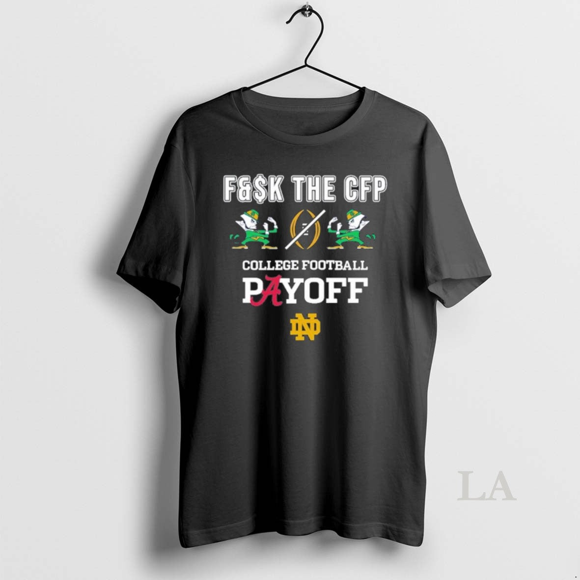 Original Notre Dame Fighting Irish Fuck The College Football Playoff 2025 T-Shirts, Hoodie, Sweatshirt | RetroVerseTees.com
