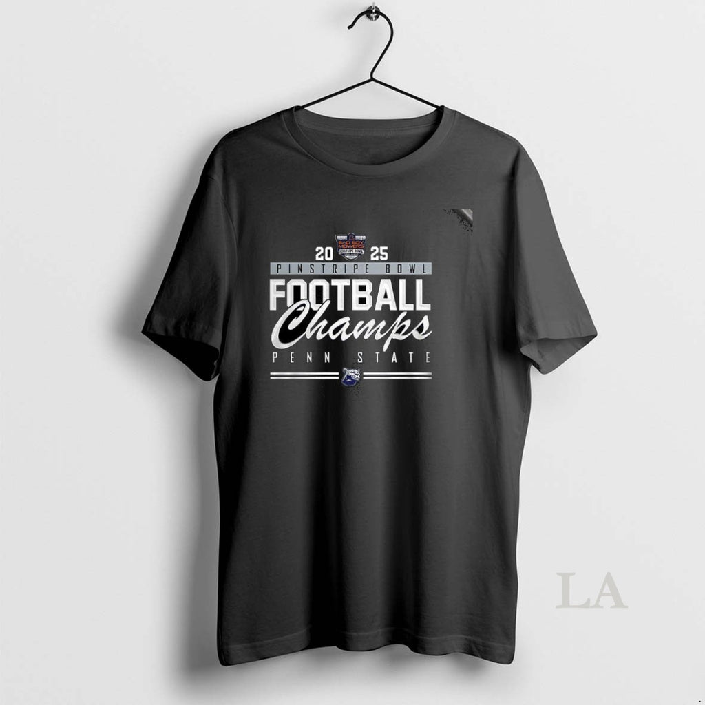 Original Pen State Pinstripe Bowl Champions 2025 T-Shirts, Hoodie, Sweatshirt | RetroVerseTees.com