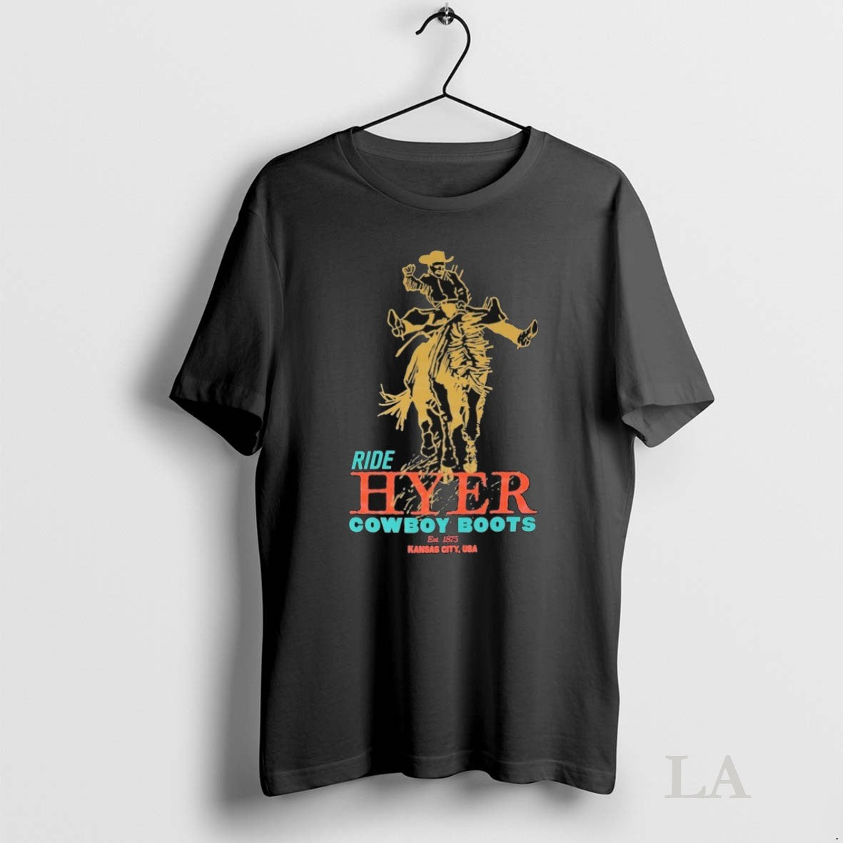 Original Ride Hyer Cowboy Boots Kansas City Usa Est 1875