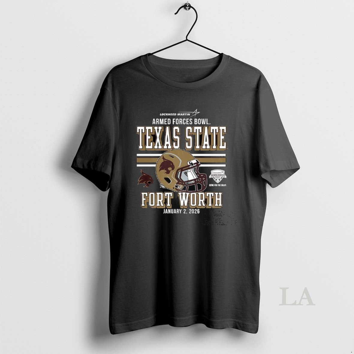 Original Texas State Bobcats 2025 Armed Forces Bowl Bound T-Shirts, Hoodie, Sweatshirt | RetroVerseTees.com