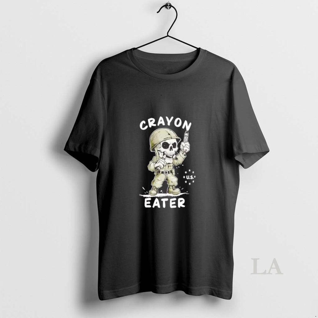Original Veteran Skeleton Crayon Eater T-Shirts, Hoodie, Sweatshirt | RetroVerseTees.com