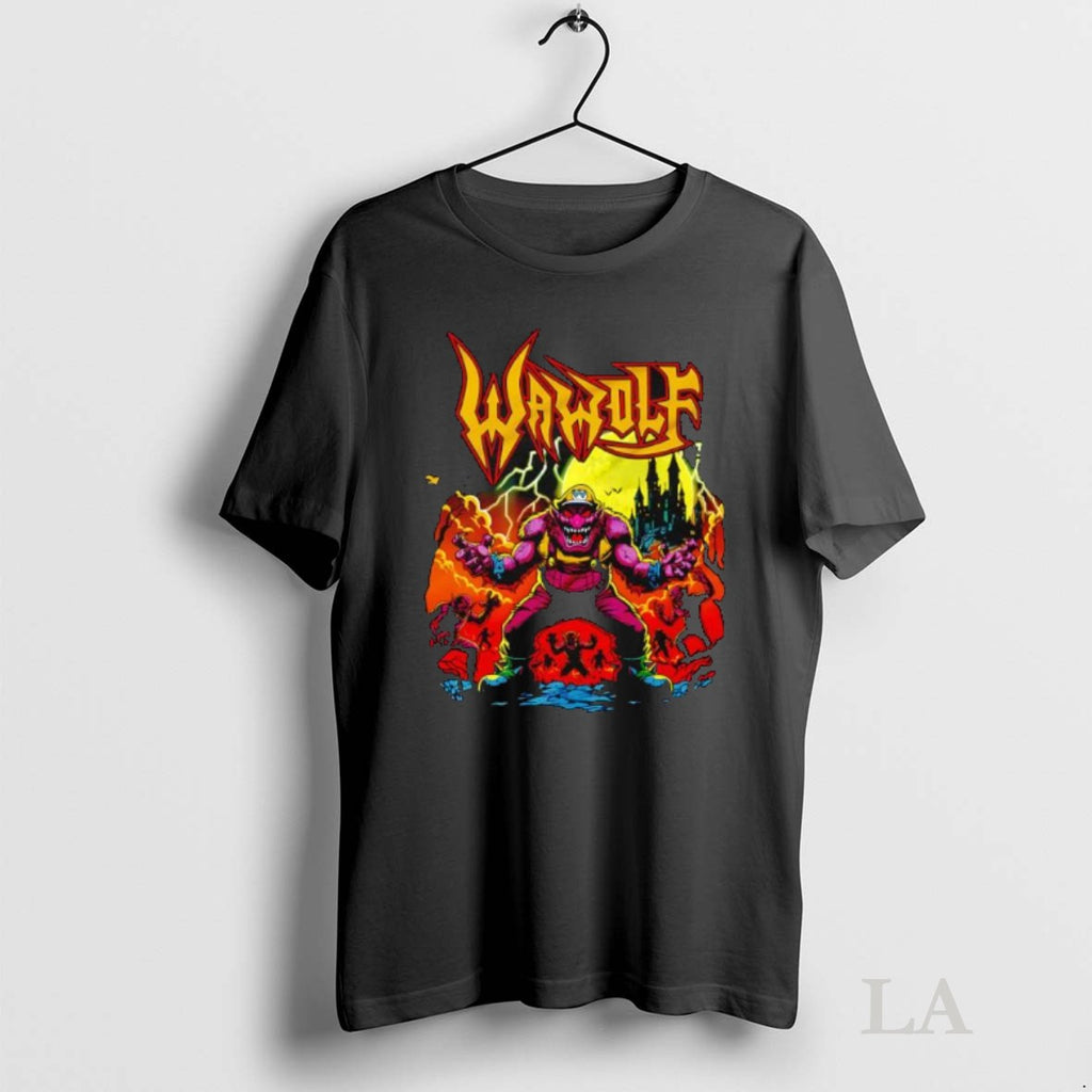 Original Wawolf Character Parody Wererio From Draculabyte Album Cover Graphic