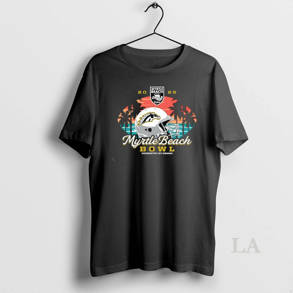 Original Western Michigan Broncos 2025 Myrtle Beach Bowl Helmet Presented By Engine T-Shirts, Hoodie, Sweatshirt