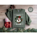 Oversized Niklaus Mikaelson Christmas Sweatshirt, Santa Klaus Sweatshirt, Vampire Diaries Xmas Sweater, Ugly Christmas...