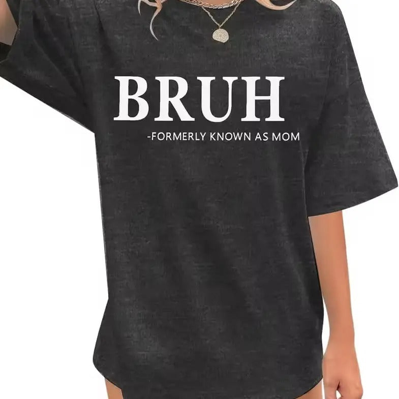 Oversized Tshirts for Women Mama Vintage Graphic Shirt