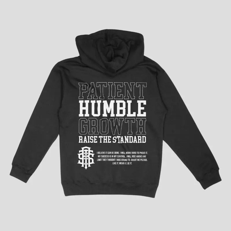 Patient Humble Growth Hoodie T-Shirts, Sweatshirt | RetroVerseTees.com