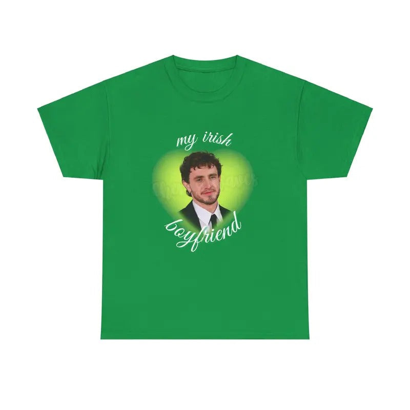 Paul Mescal I Love My Irish Boyfriend Unisex Heavy Cotton Tee funny shirt normal people Hoodie, Sweatshirt