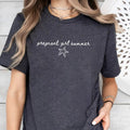 Pregnant Girl Summer Shirt, Summer Pregnancy Baby Announcement Tshirt, Expecting Mom Gift, Funny Beach Pregnancy Shirt,...