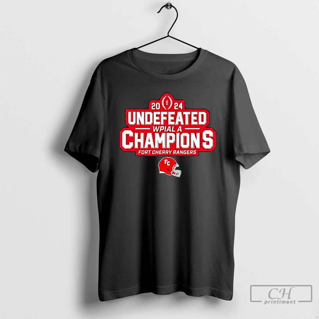 Premium 2025 Undefeated Champions Wpial Fort Cherry Rangers T-Shirts, Hoodie, Sweatshirt | RetroVerseTees.com
