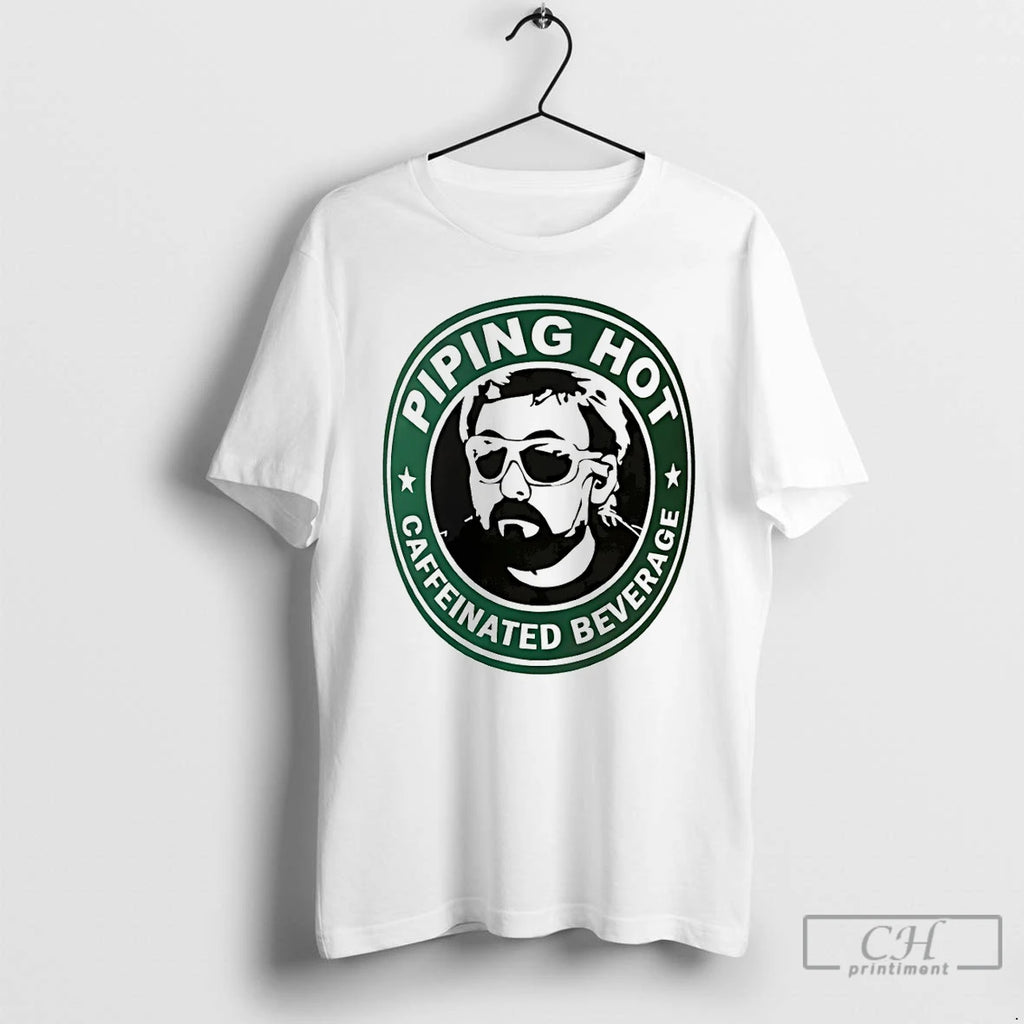 Premium Adam The Woo Piping Hot Caffeinated Beverage T-Shirts, Hoodie, Sweatshirt | RetroVerseTees.com