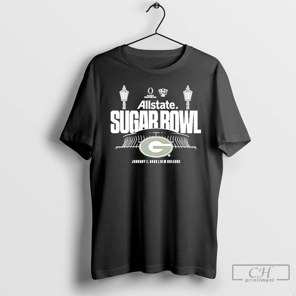 Premium Allstate Sugar Bowl Georgia Bulldogs Playoff Quarterfinal 2026 T-Shirts, Hoodie, Sweatshirt | RetroVerseTees.com
