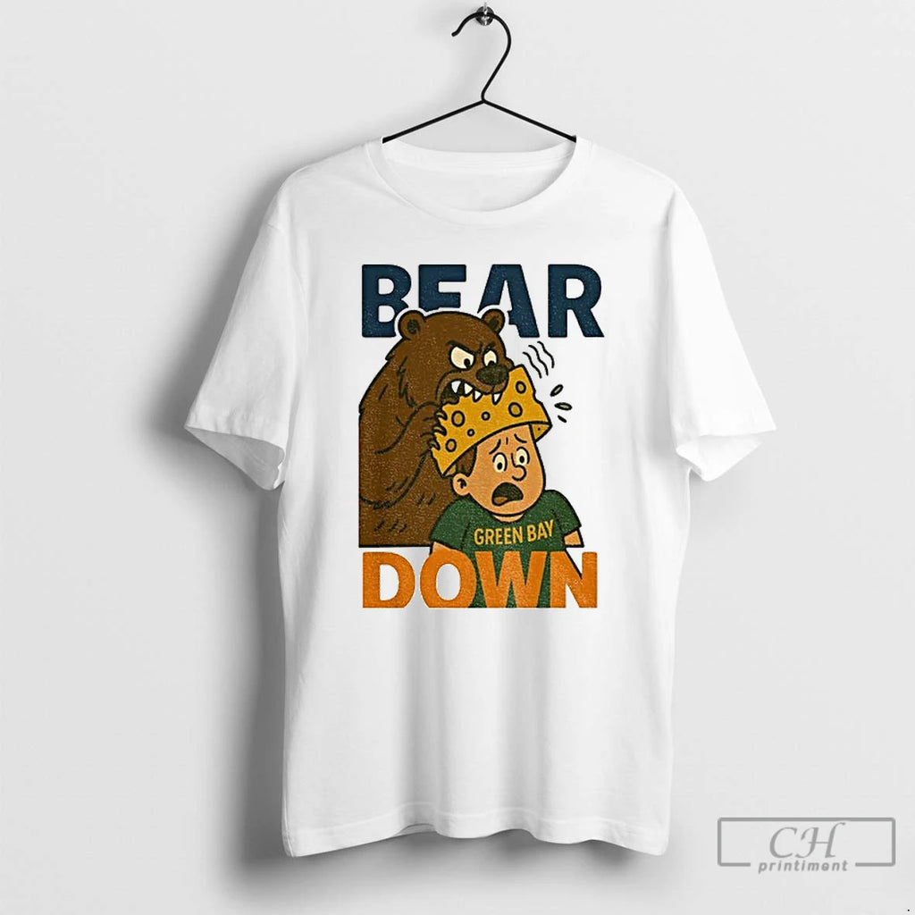Premium Bear Down Packers Rivalry T-Shirts, Hoodie, Sweatshirt | RetroVerseTees.com