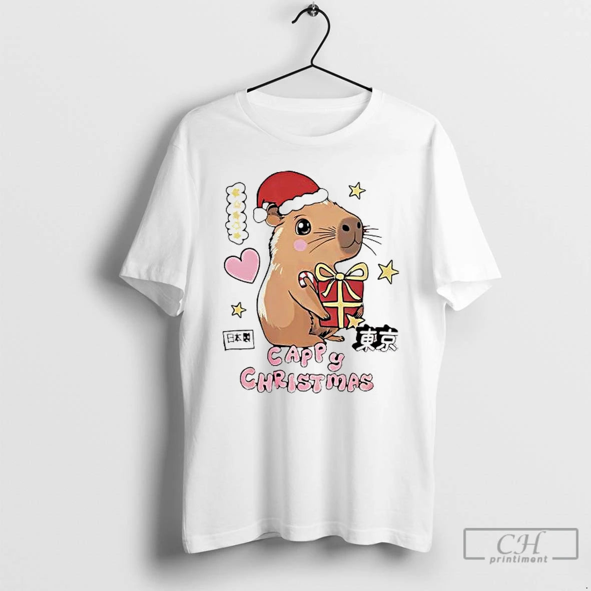 Premium Cappy Christmas Cute 2025 T-Shirts, Hoodie, Sweatshirt | RetroVerseTees.com