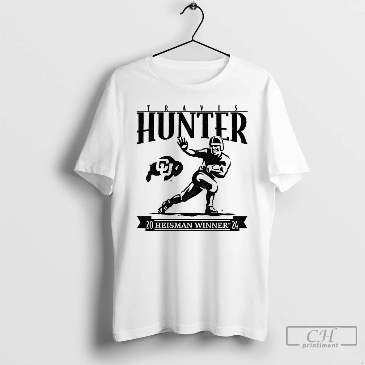 Premium Colorados 2024 Heisman Trophy Travis Hunter T-Shirts, Hoodie, Sweatshirt | RetroVerseTees.com