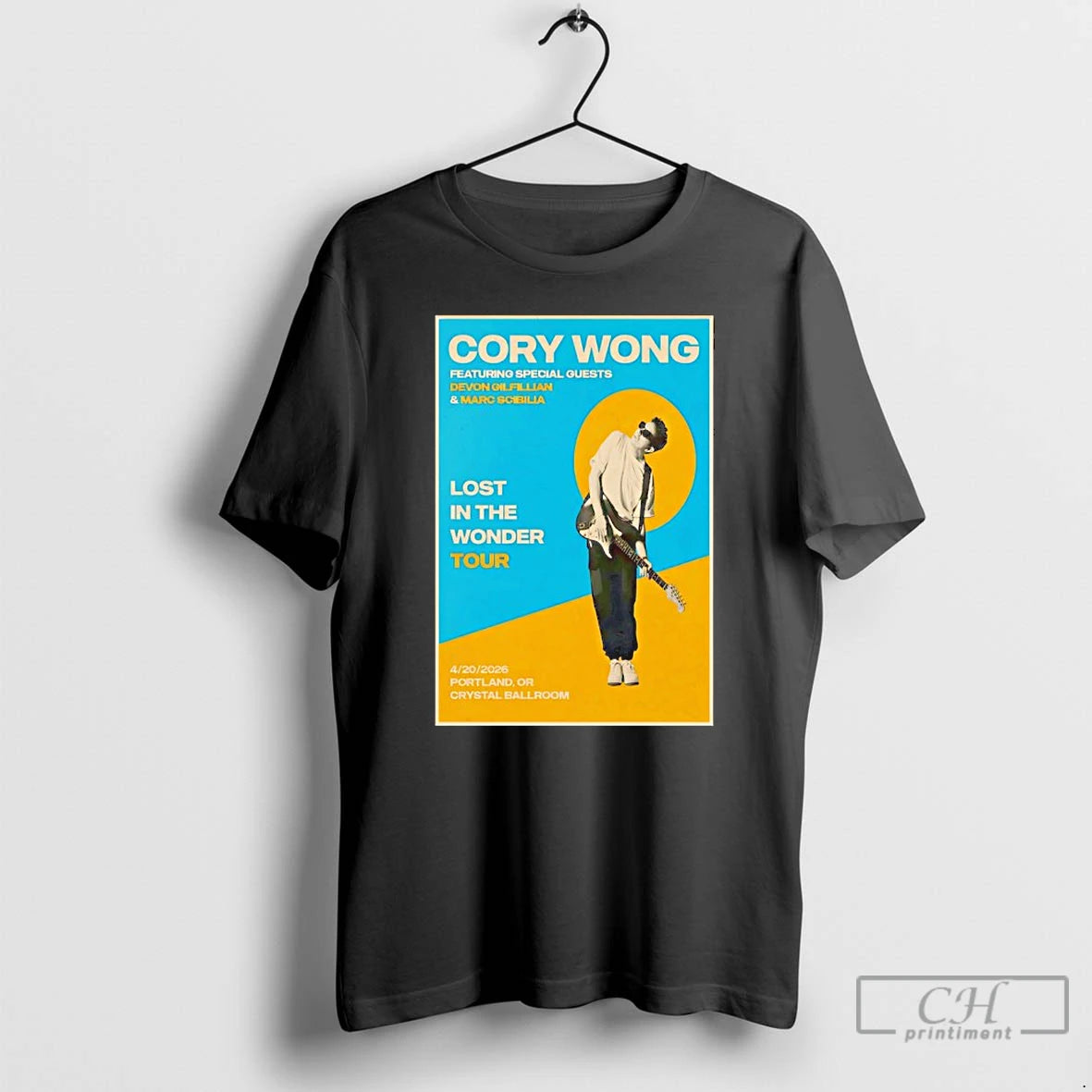 Premium Cory Wong Apr 20 2026 The Crystal Ballroom In Portland Or T Shirts Sweater Hoodie, Sweatshirt | RetroVerseTees.com