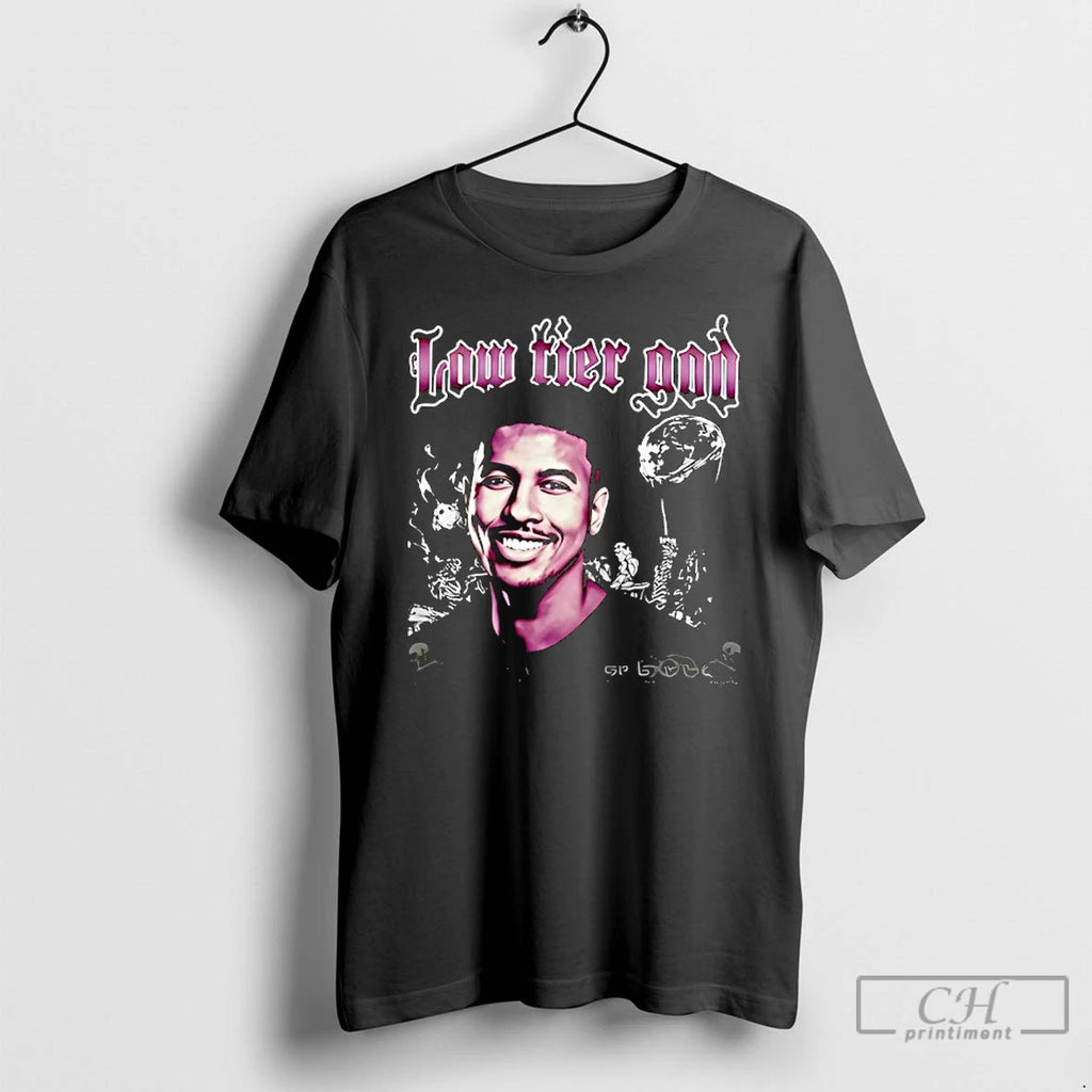 Premium Dale Emanuel Wilson Low Tier God T-Shirts, Hoodie, Sweatshirt | RetroVerseTees.com