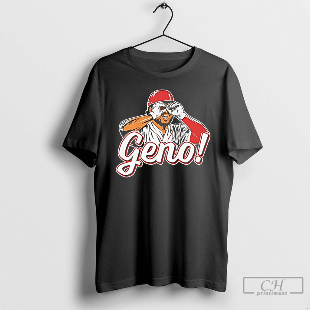 Premium Eugenio Suarez Geno Goggles Cincinnati Reds T-Shirts, Hoodie, Sweatshirt | RetroVerseTees.com