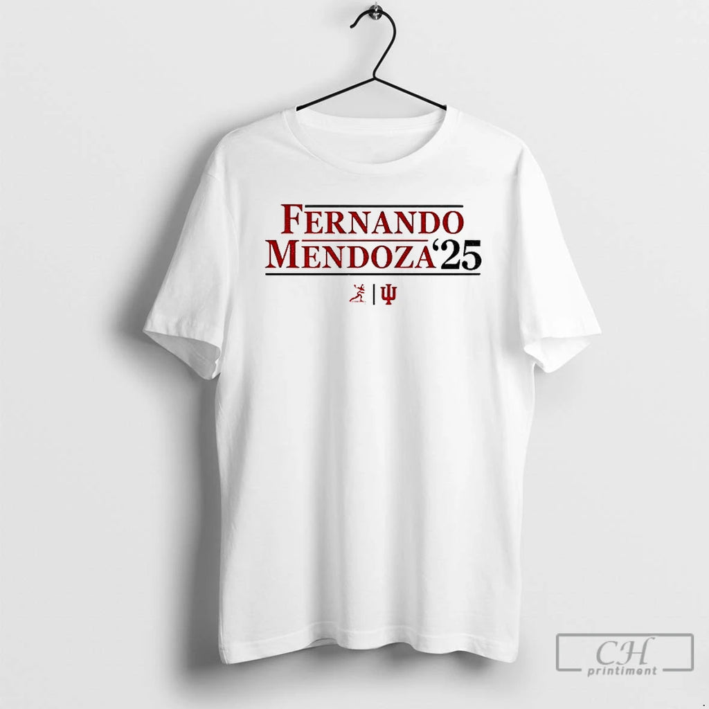 Premium Fernando Mendoza 2025 Heisman Indiana Football T-Shirts, Hoodie, Sweatshirt | RetroVerseTees.com