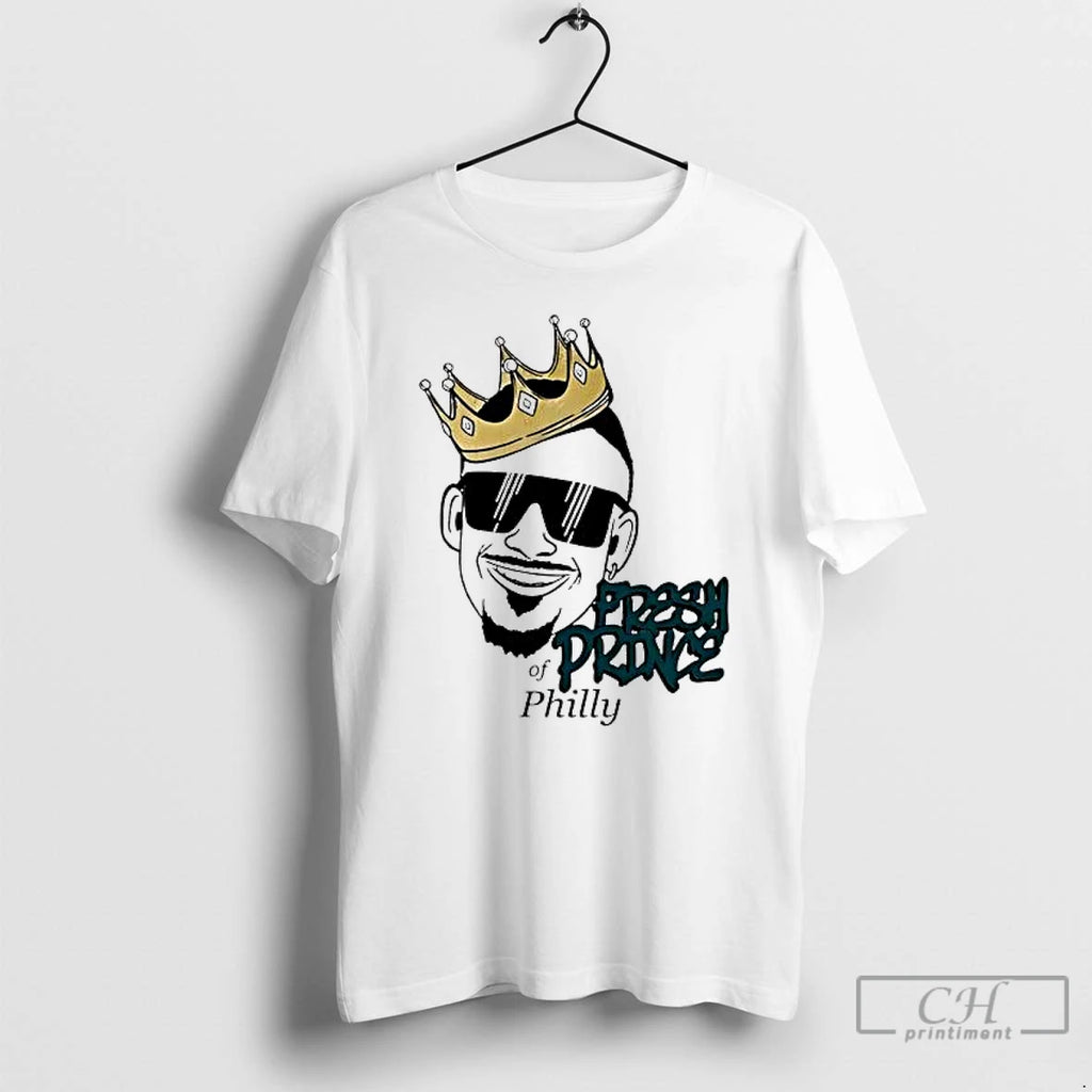 Premium Fresh Prince Jalen Hurts King Of Philly T-Shirts, Hoodie, Sweatshirt | RetroVerseTees.com