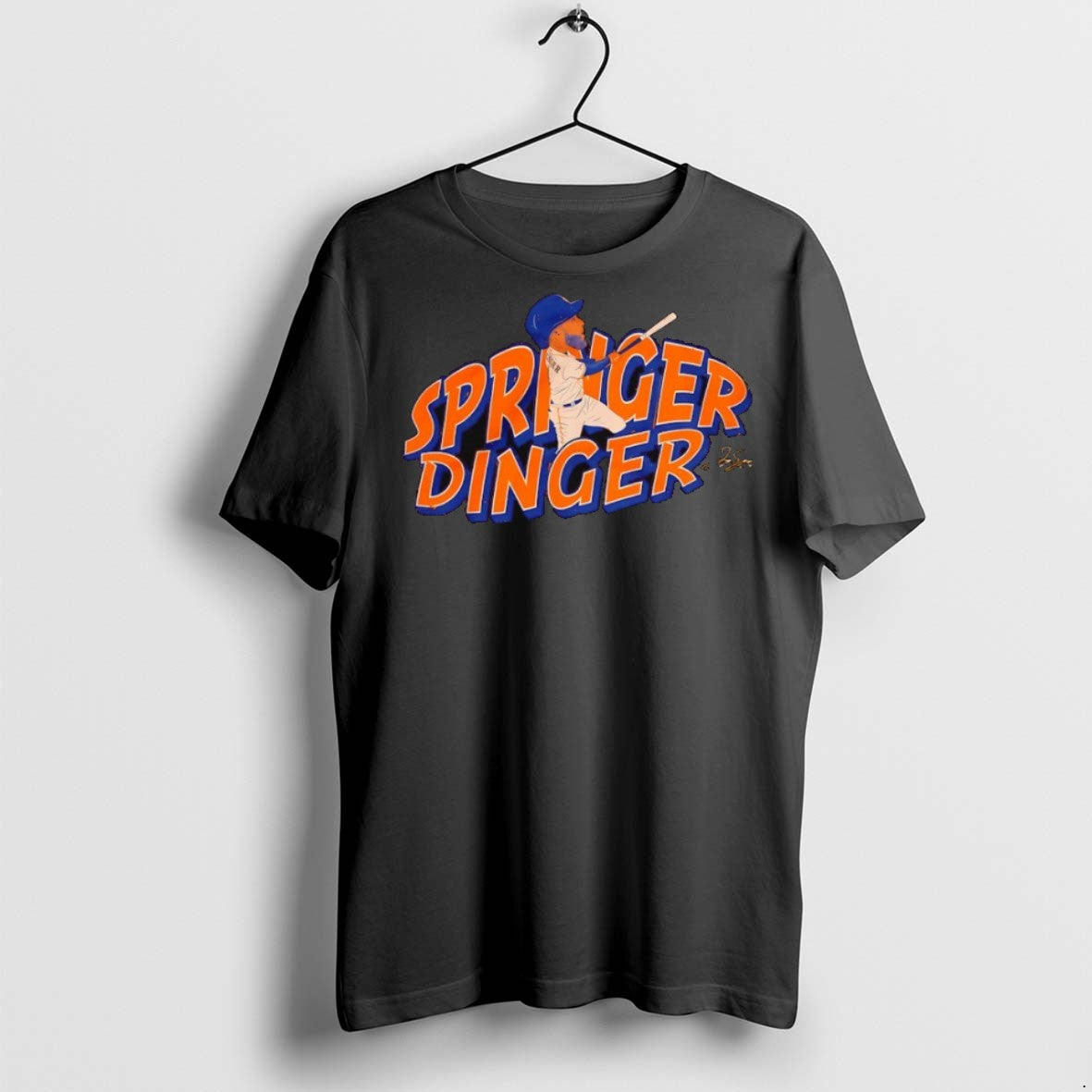 Premium George Springer Slugger Swing Springer Dinger T Shirts