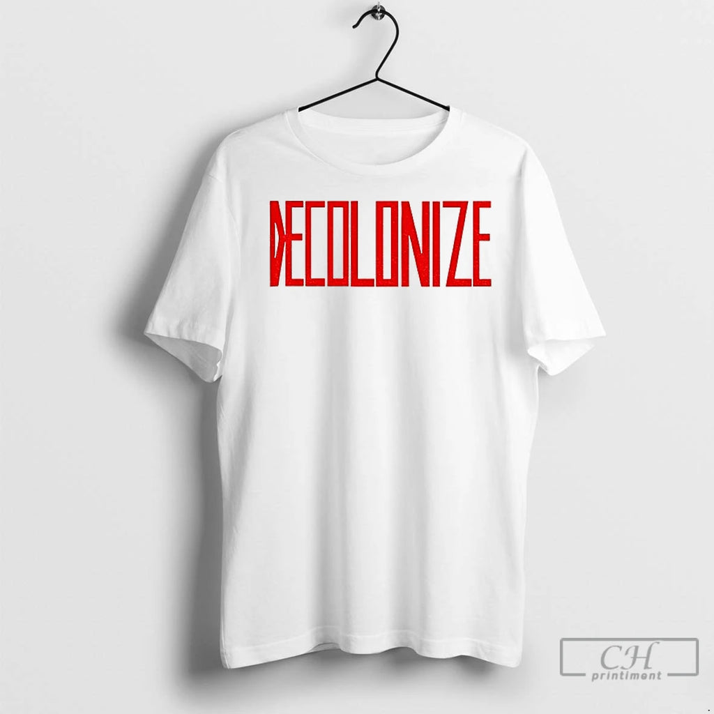 Premium Greta Thunberg Wearing Decolonize