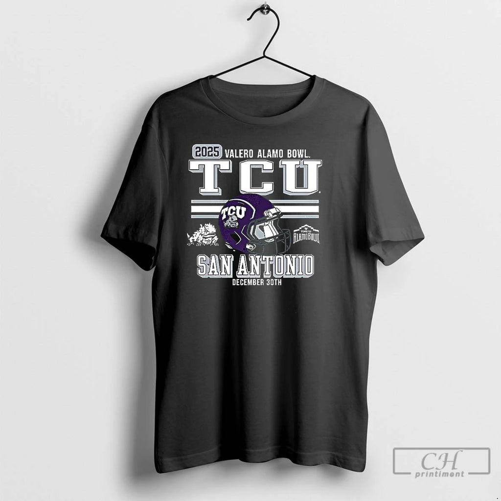 Premium Horned Frogs Football 2025 Alamo Bowl Bound T-Shirts, Hoodie, Sweatshirt | RetroVerseTees.com