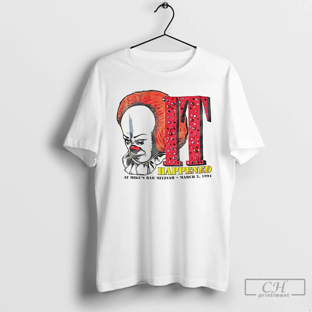 Premium It Happened At Mikes Bar Mitzvah 1994 T-Shirts, Hoodie, Sweatshirt | RetroVerseTees.com