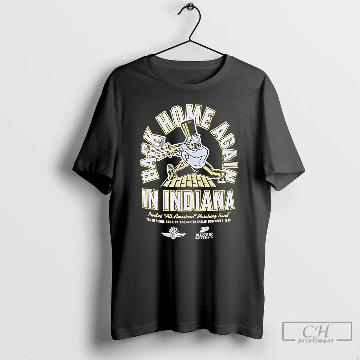 Premium Indianapolis Motor Speedway Purdue Back Home Again T-Shirts, Hoodie, Sweatshirt | RetroVerseTees.com