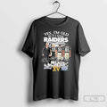 Premium John Madden Ken Stabler Allen Brown Yes Im Old But I Saw Las Vegas T-Shirts, Hoodie, Sweatshirt | RetroVerseTees.com