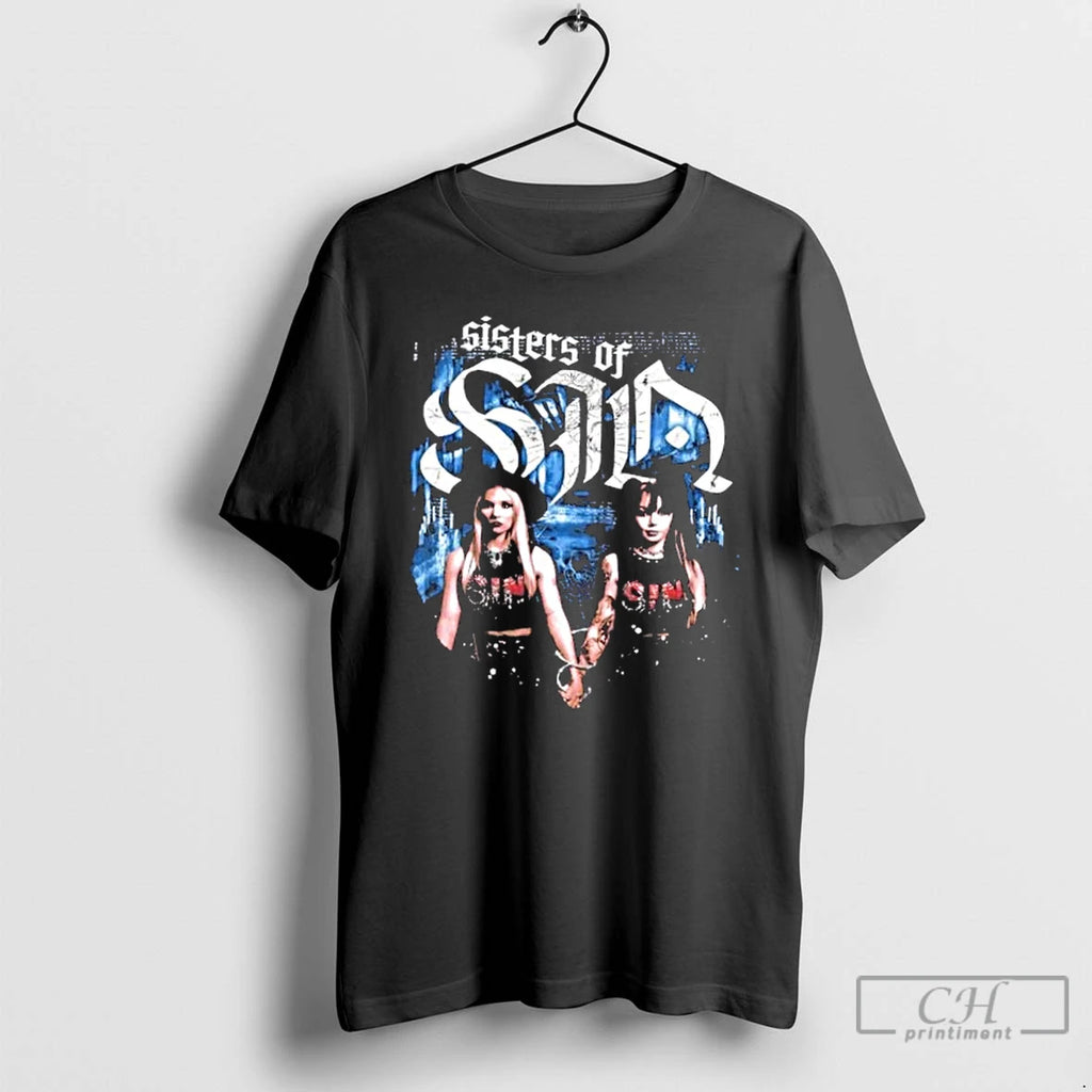 Premium Julia Hart And Skye Blue Sisters Of Sin T-Shirts, Hoodie, Sweatshirt | RetroVerseTees.com