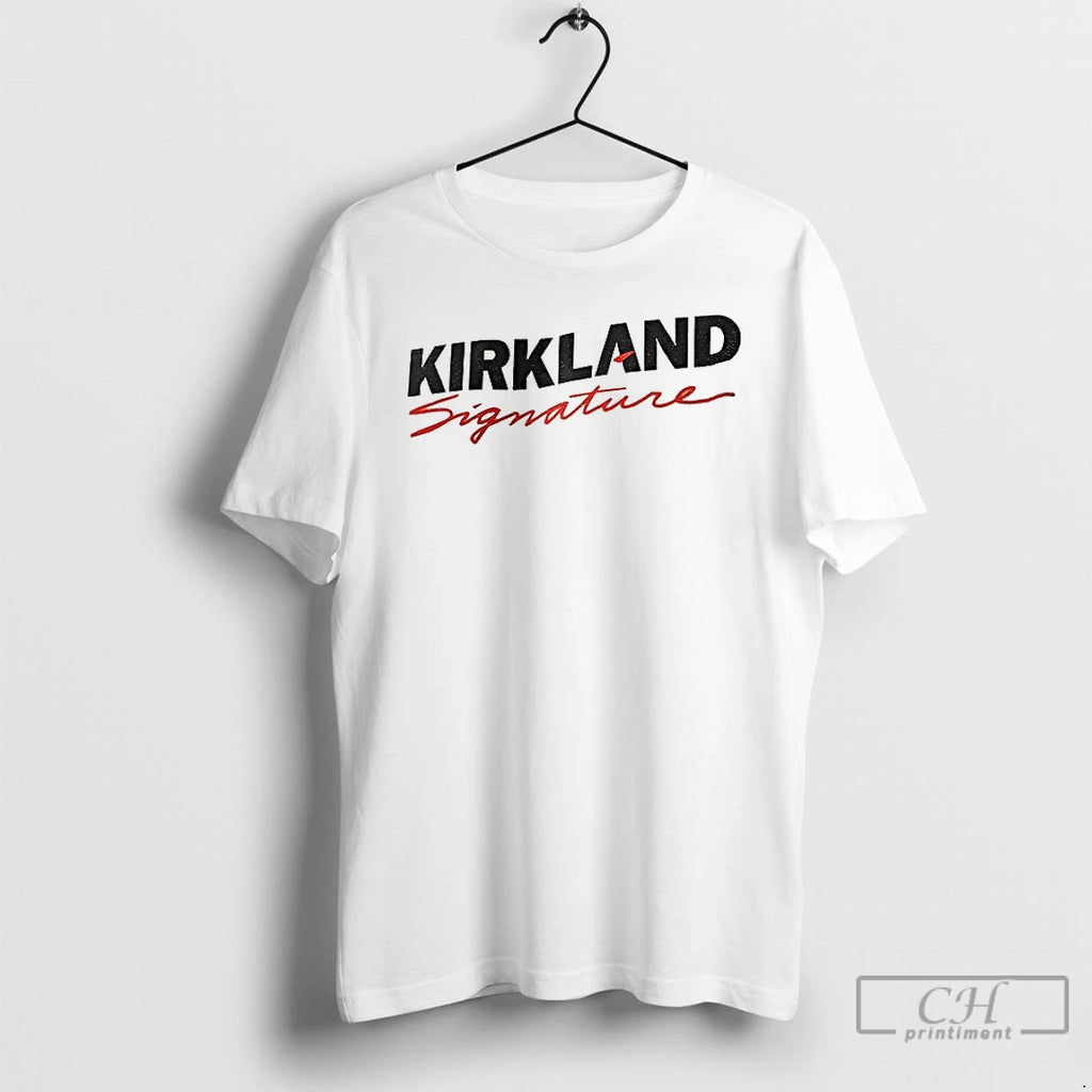 Premium Kirkland Signature Funny Costco Parody T-Shirts, Hoodie, Sweatshirt | RetroVerseTees.com