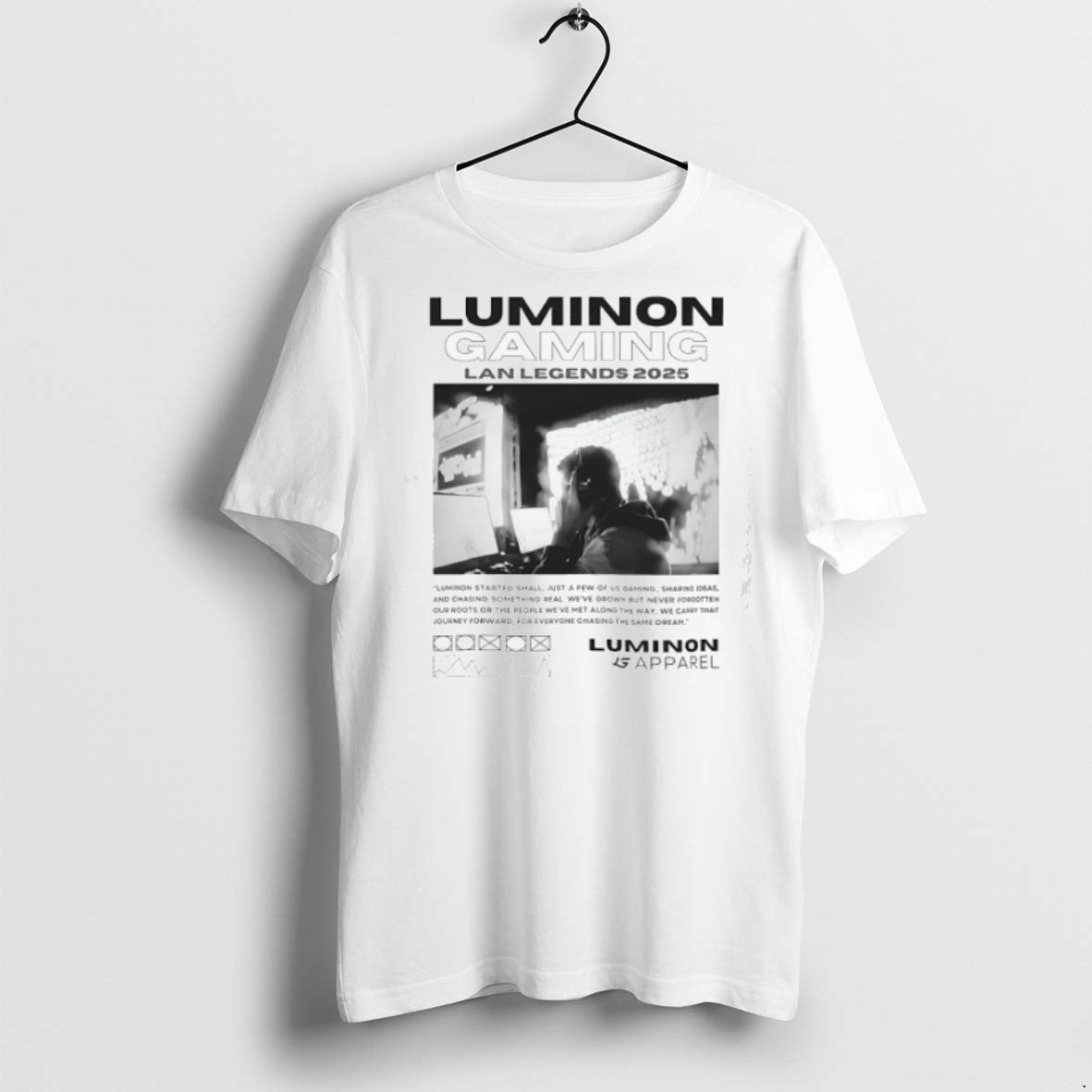 Premium Luminon Gaming Lan Legends 2025 T Shirts