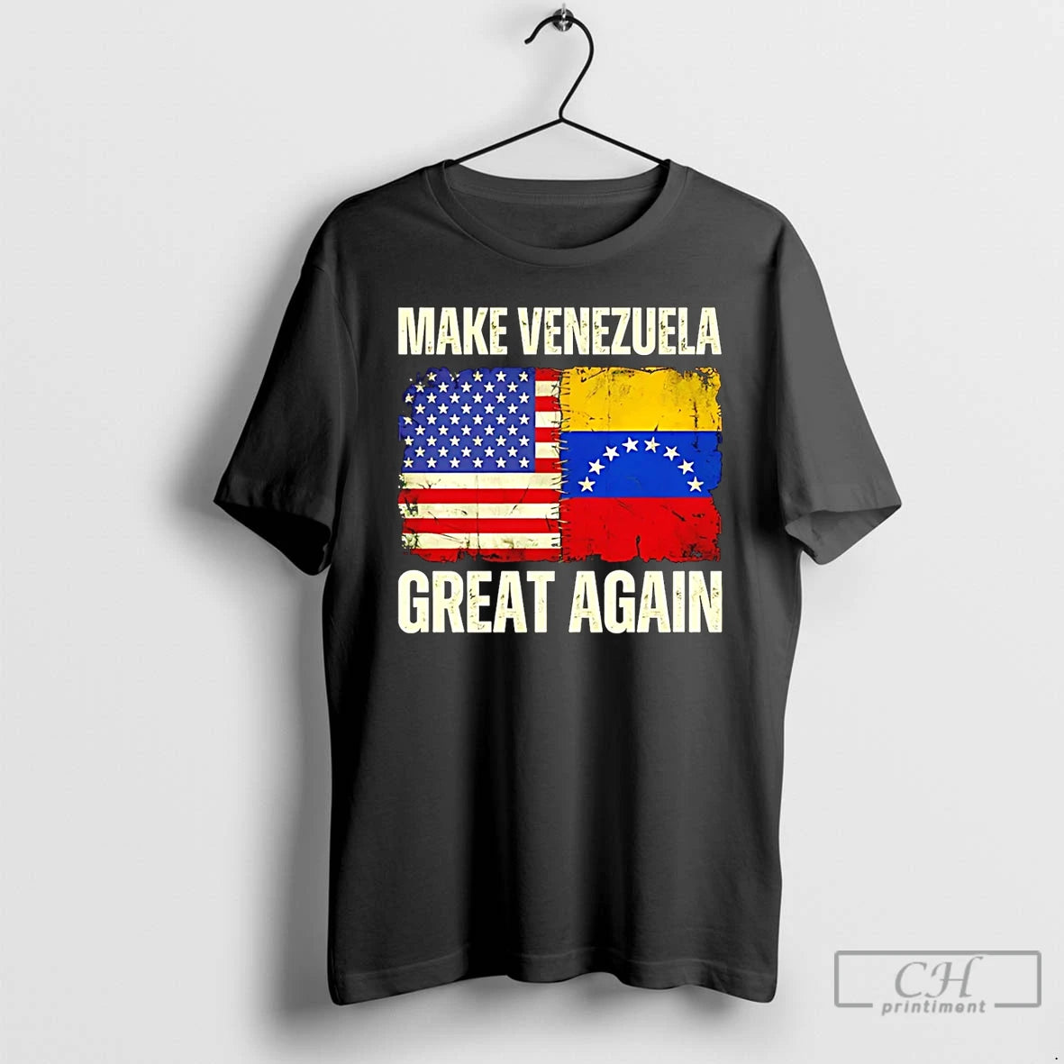 Premium Make Venezuela Great Again Flag Funny T-Shirts, Hoodie, Sweatshirt | RetroVerseTees.com