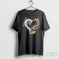 Premium Minnesota Vikings Autism Accept Understand Love Diamond Heart T-Shirts, Hoodie, Sweatshirt | RetroVerseTees.com