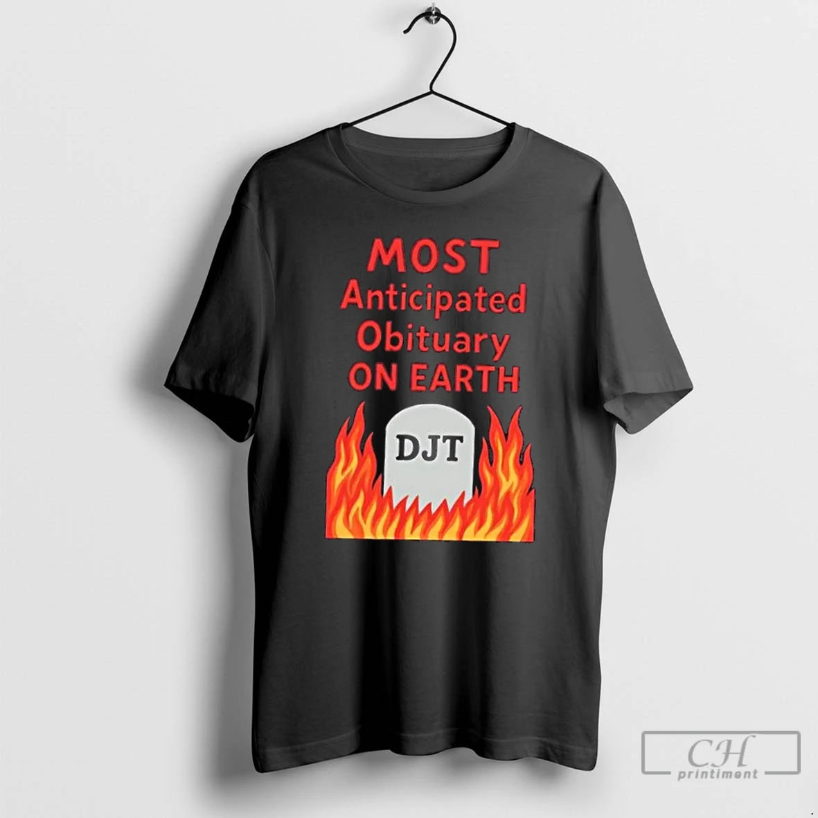 Premium Most Anticipated Obituary On Earth Djt Fire T-Shirts, Hoodie, Sweatshirt | RetroVerseTees.com