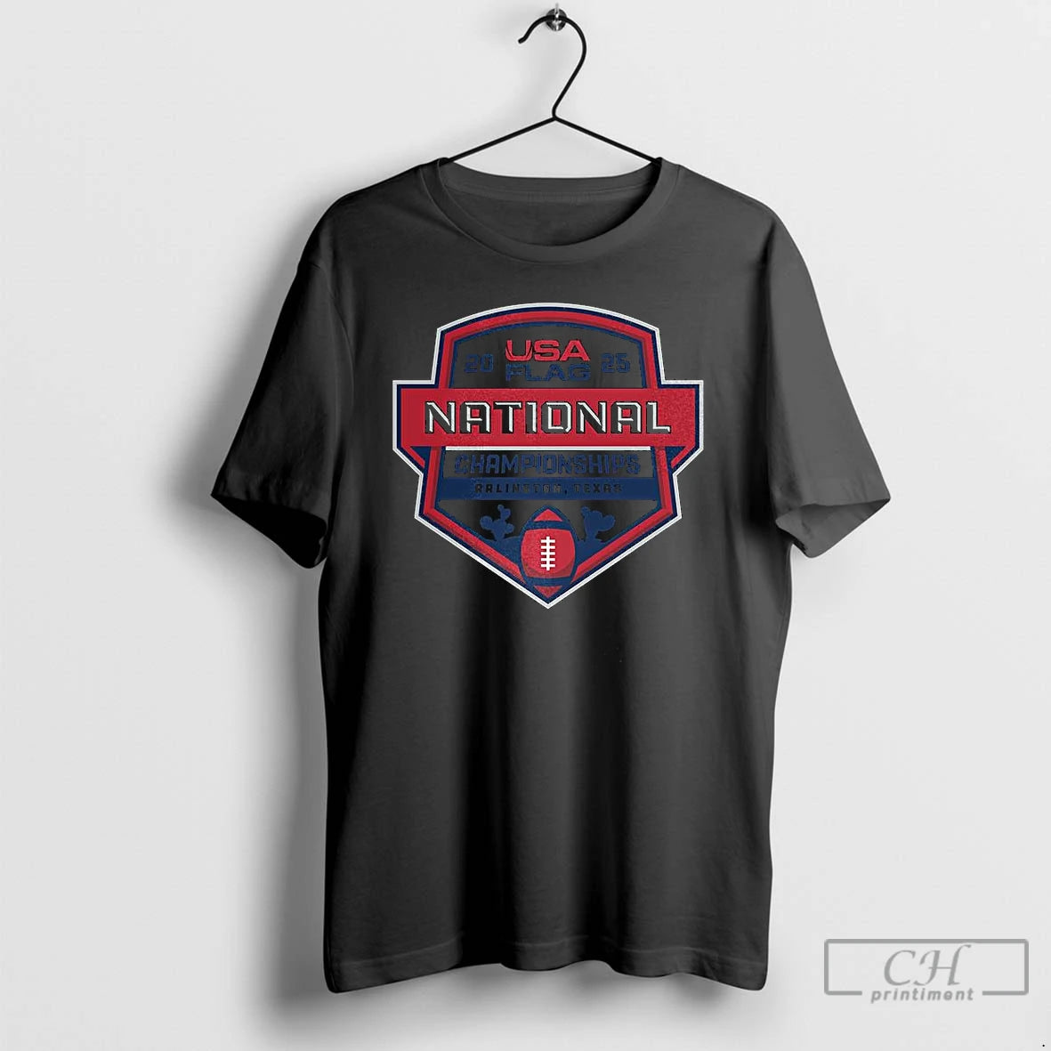 Premium National Championships 2025 Usa Flag T-Shirts, Hoodie, Sweatshirt | RetroVerseTees.com