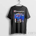 Premium Oklahoma City Thunder Champion Players Williams Holmgren Alexander Dort Signatures T-Shirts, Hoodie, Sweatshirt
