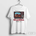 Premium Oklahoma Sooners Ncaa Cfp 2025 Gaylord Family Stadium On Classic Tv T Shirts Sweater Hoodie, Sweatshirt