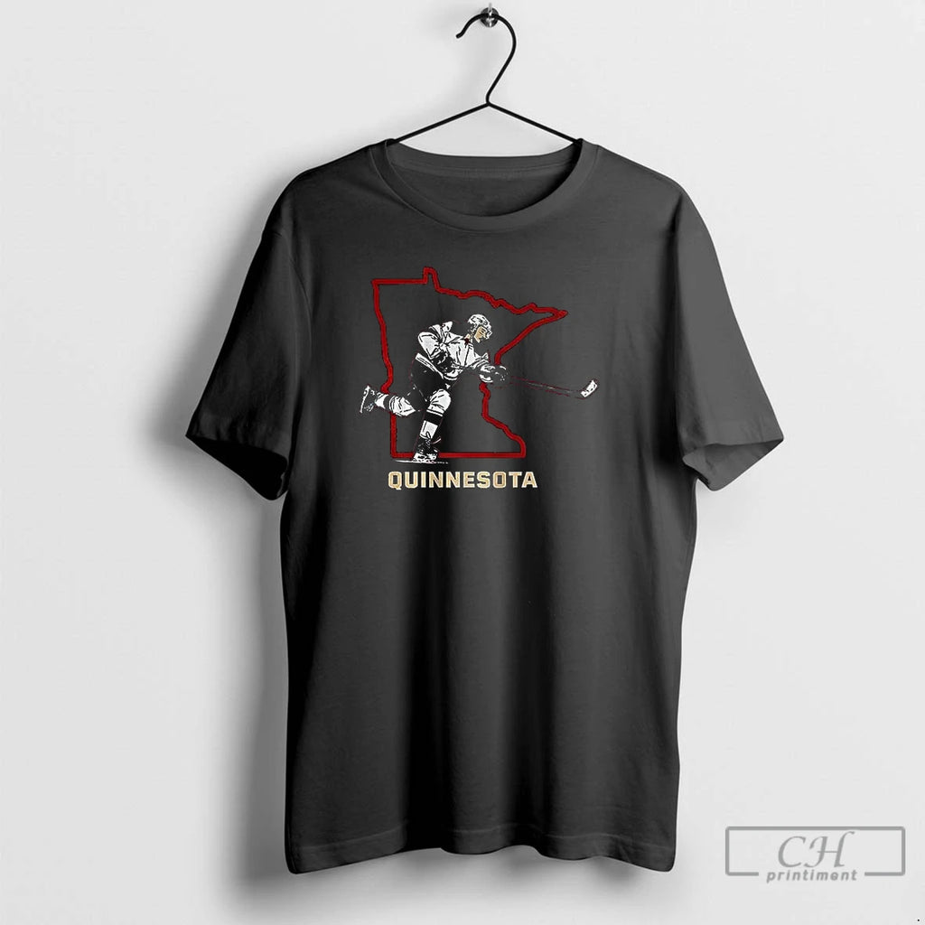Premium Quinn Hughes Quinnesota Nhl T-Shirts, Hoodie, Sweatshirt | RetroVerseTees.com