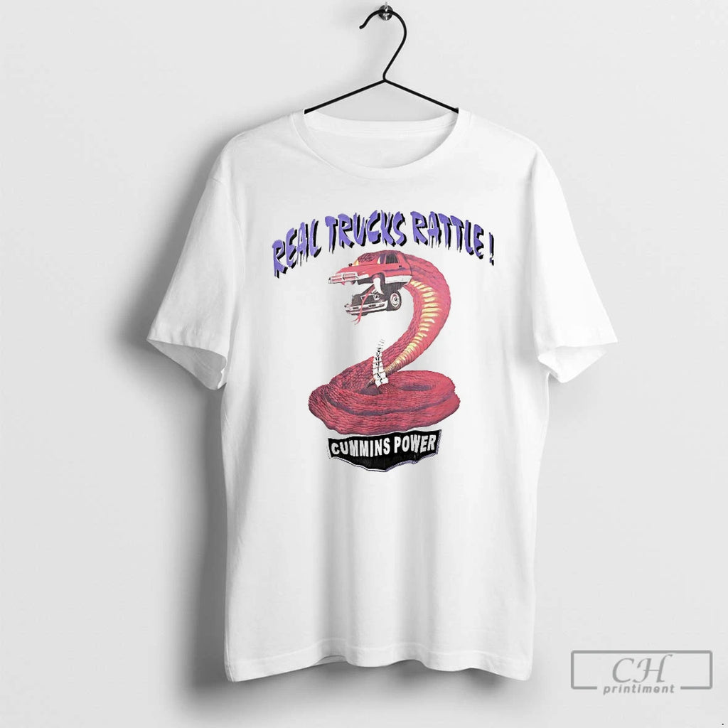 Premium Real Trucks Rattle Cummins Power T-Shirts, Hoodie, Sweatshirt | RetroVerseTees.com
