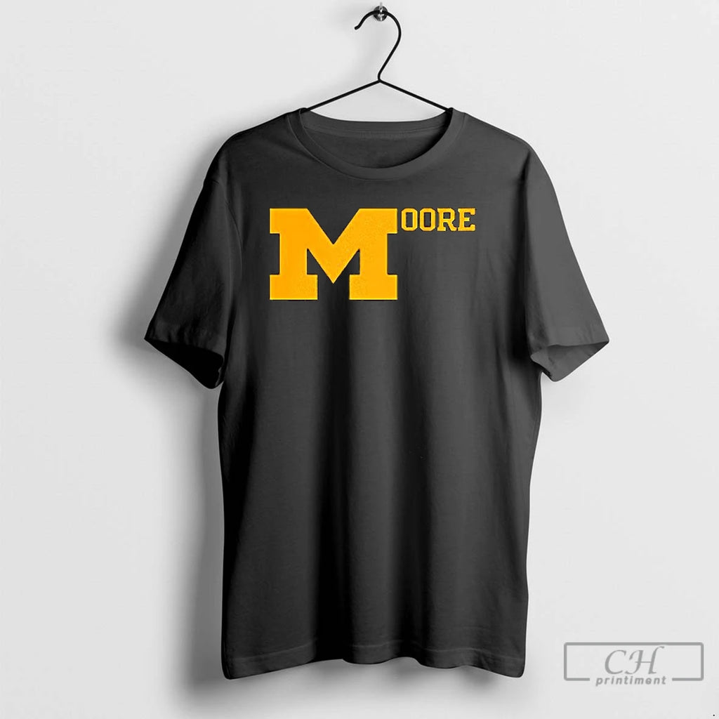 Premium Sherrone Moore Michigan Football T-Shirts, Hoodie, Sweatshirt | RetroVerseTees.com