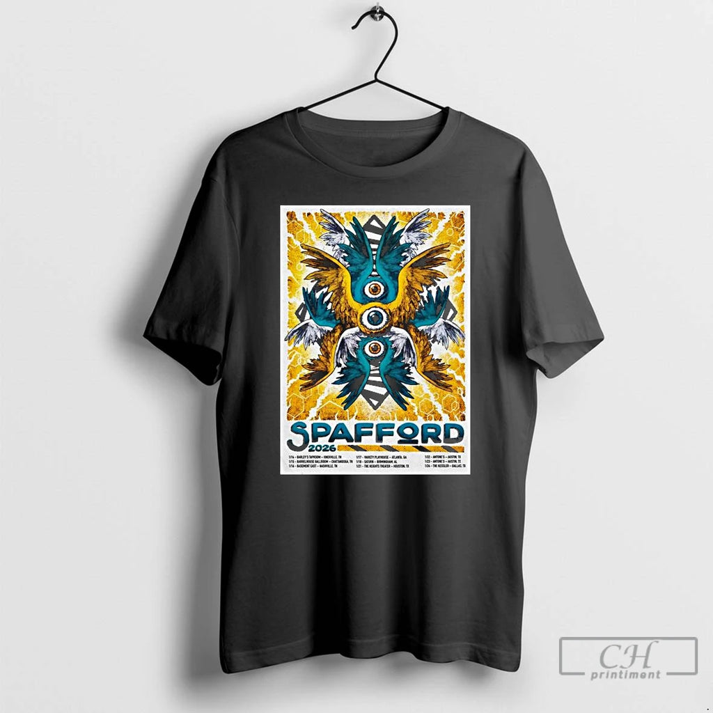 Premium Spafford Winter Jan 2026 Tour T-Shirts, Hoodie, Sweatshirt | RetroVerseTees.com