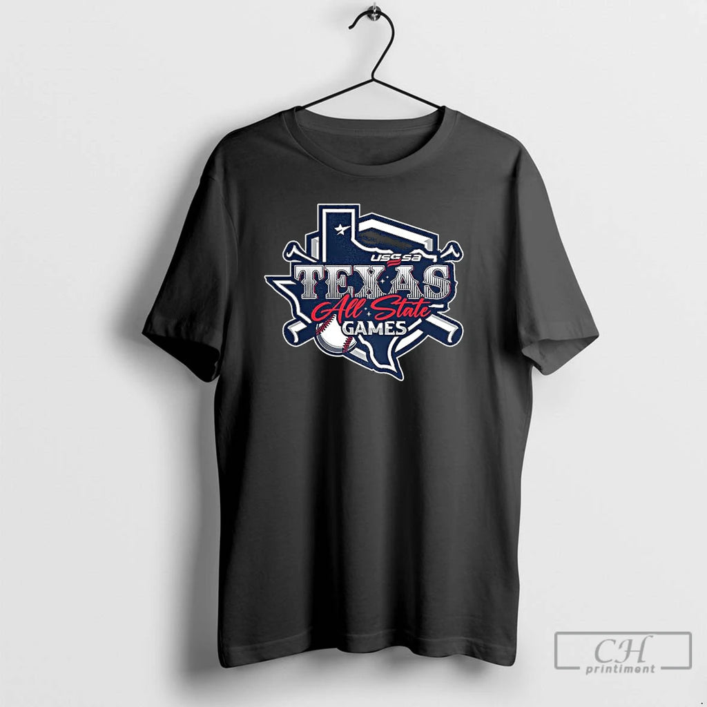 Premium Texas All State Games 2025 Usssa Logo T-Shirts, Hoodie, Sweatshirt | RetroVerseTees.com