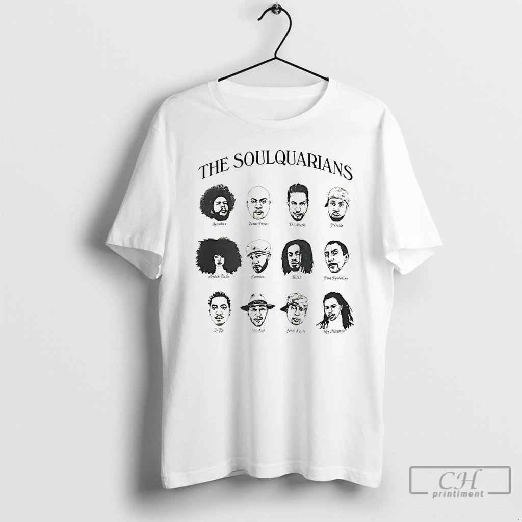 Premium The Soulquarians Face T-Shirts, Hoodie, Sweatshirt | RetroVerseTees.com