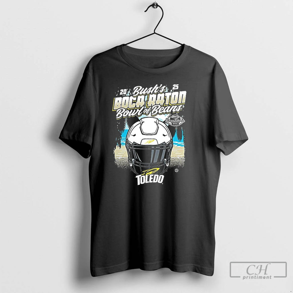 Premium Toledo Rockets Bushs Bowl Of Beans 2025 T-Shirts, Hoodie, Sweatshirt | RetroVerseTees.com